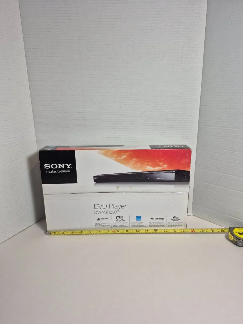 Sony CD/DVD Player DVP-SR-200P DVD Player - New In Box Sealed